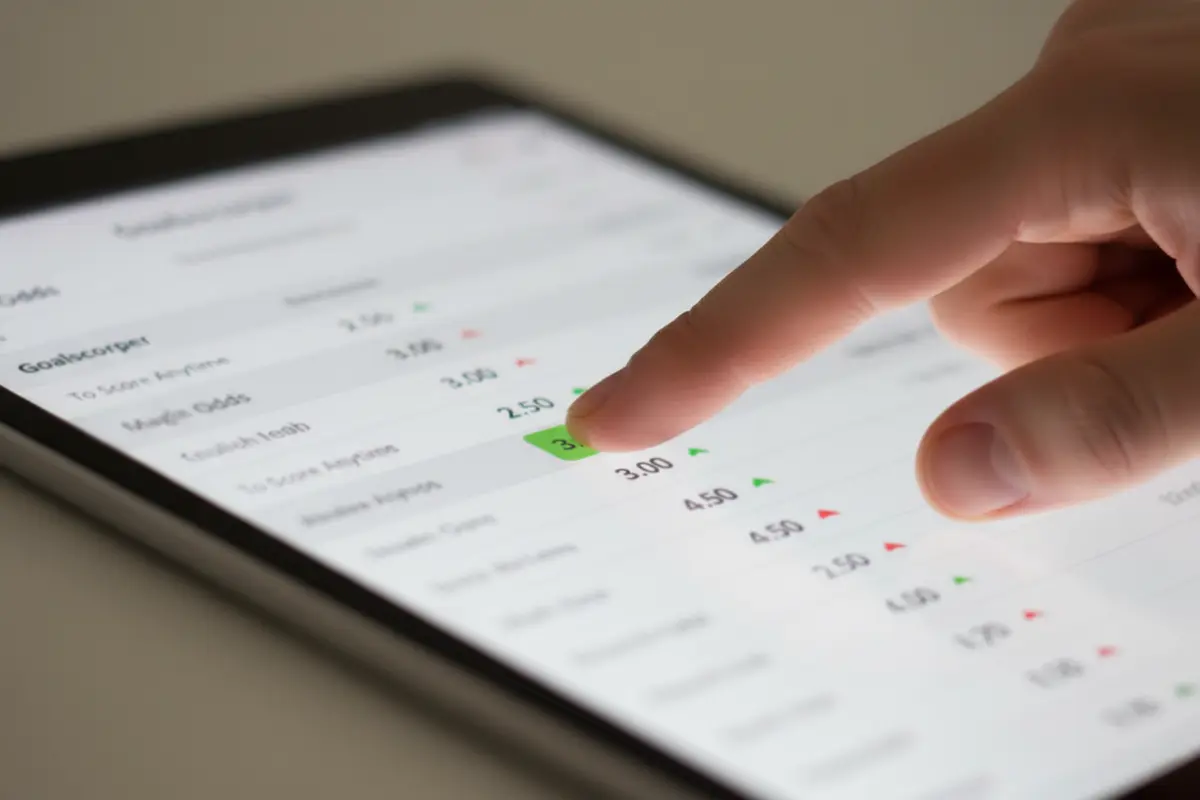 Gros plan sur des cotes affichées